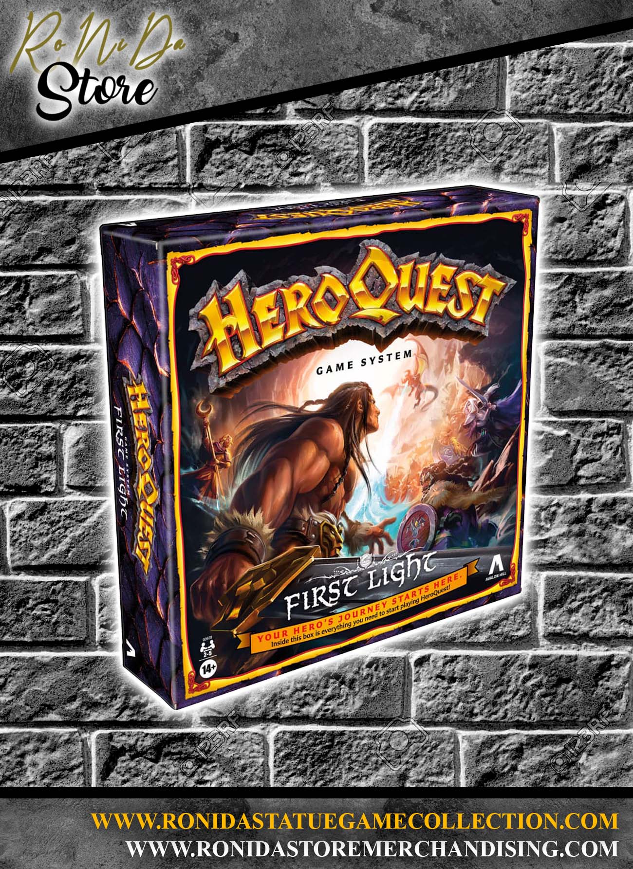 Hero Quest Board Game First Light English Version