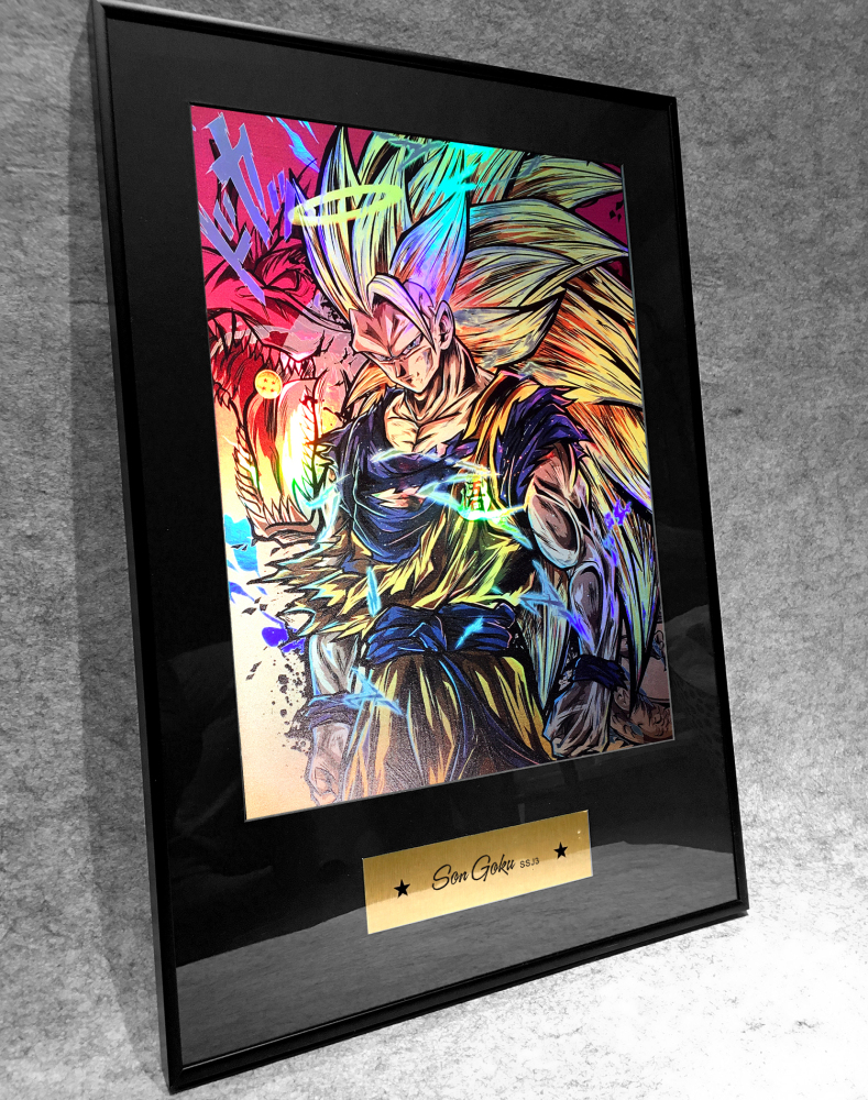 BBD Studio - Dragon Ball Kakarot & Vegeta Laser Phantom Color Artwork Combo