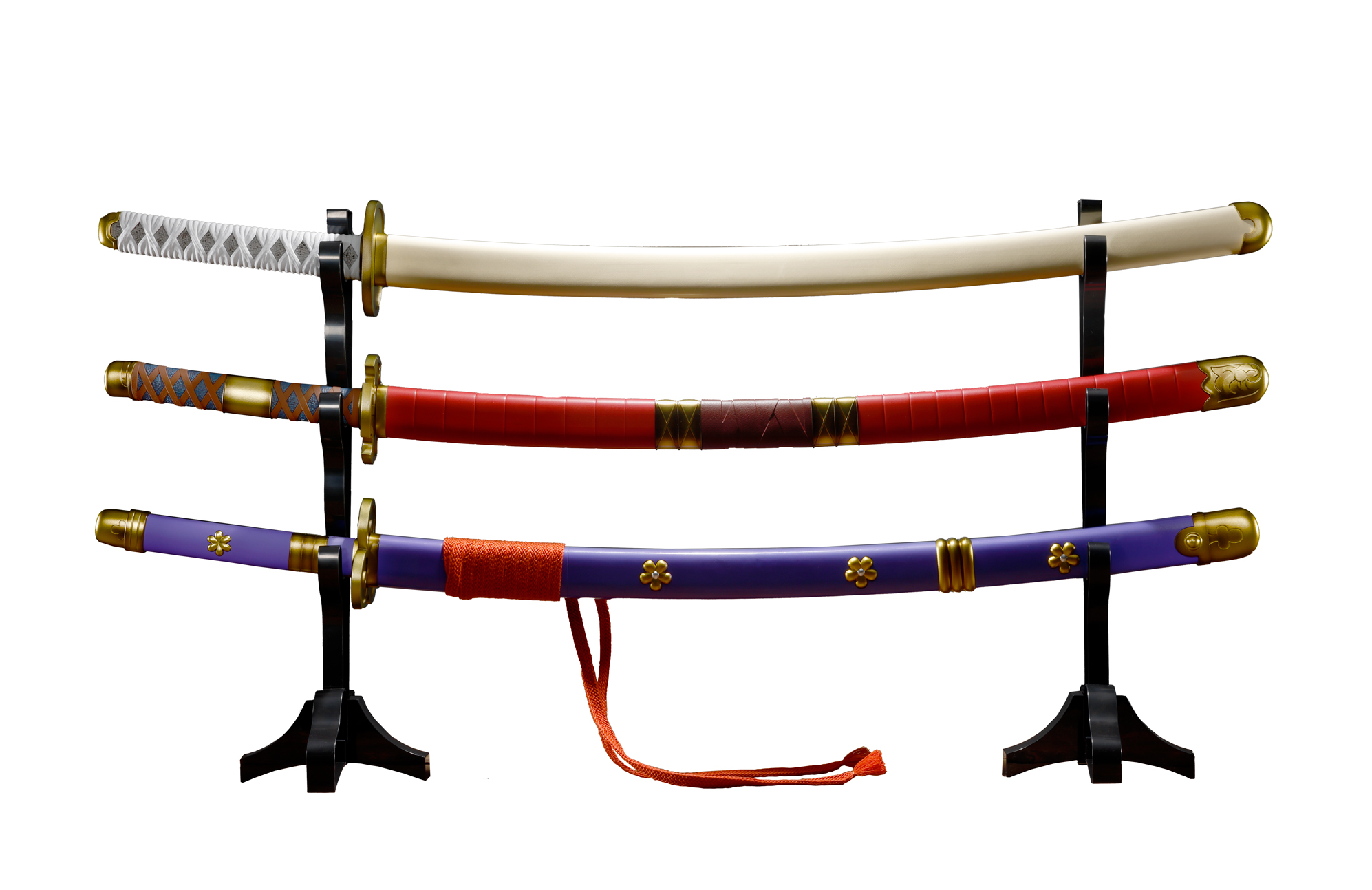 One Piece Roronoa Zoro 3 Sword Style Proplica Set