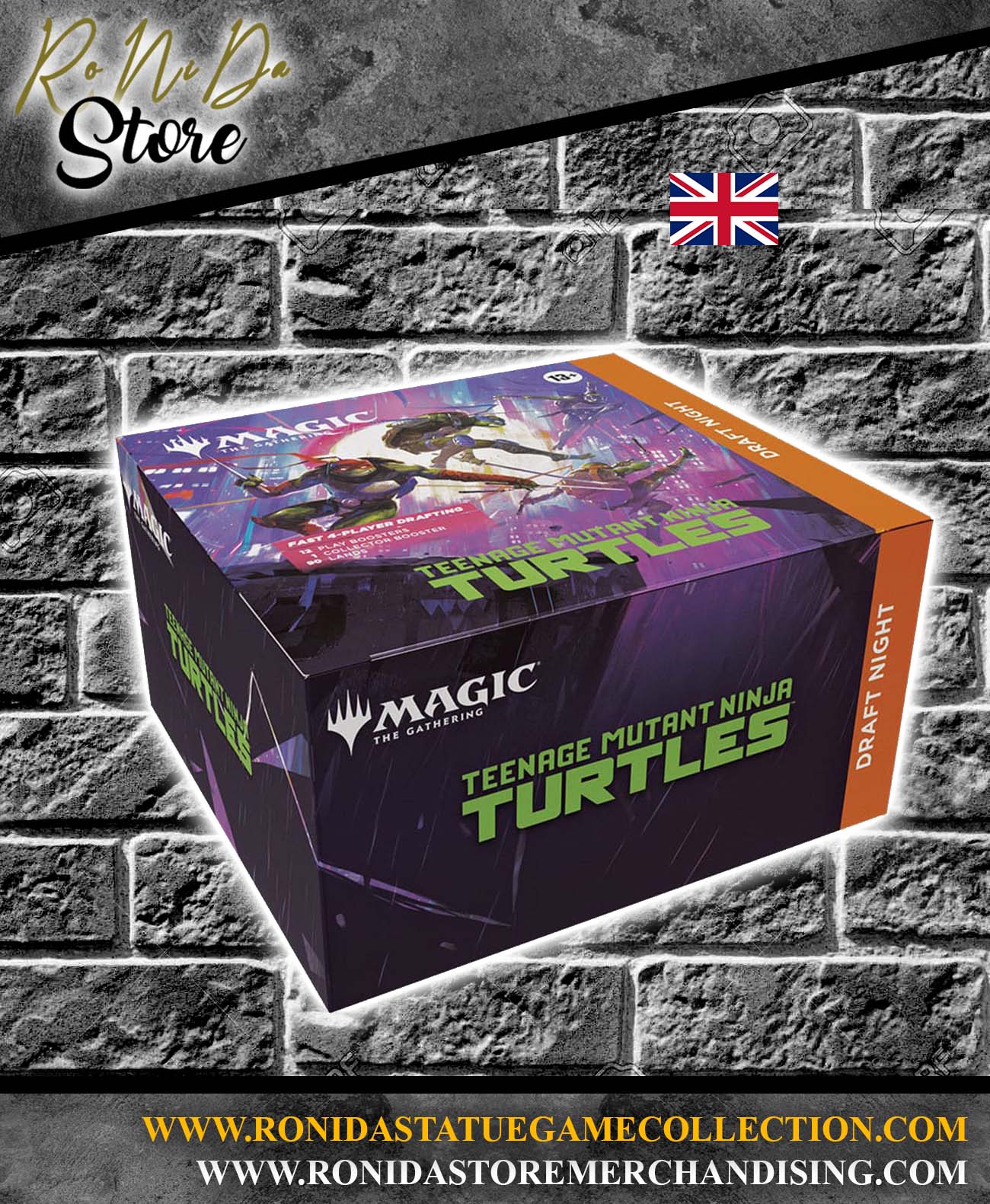 Magic the Gathering Teenage Mutant Ninja Turtles Draft Night / ENG 