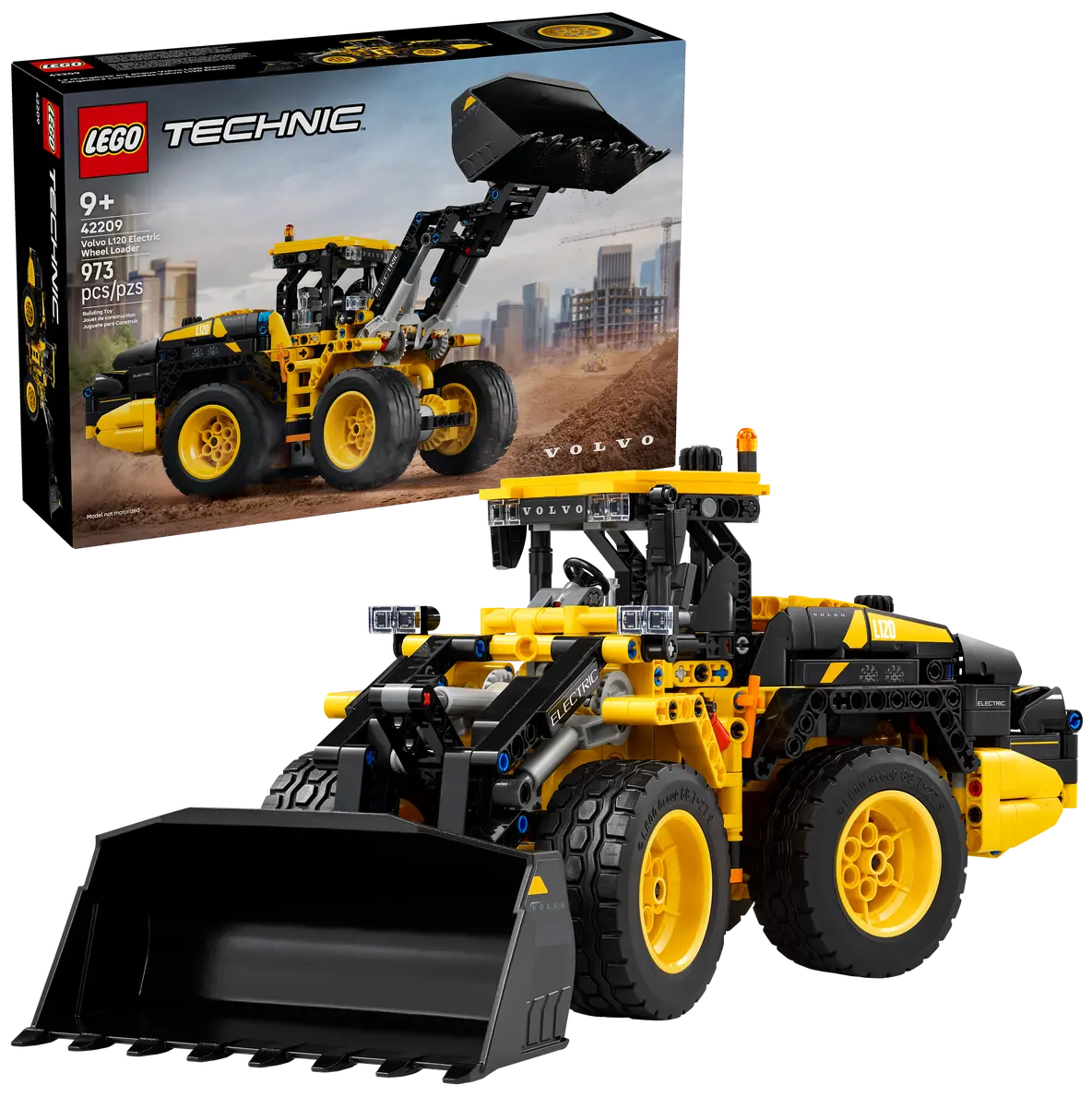 LEGO - TECHNIC - PALA GOMMATA VOLVO L120 ELECTRIC