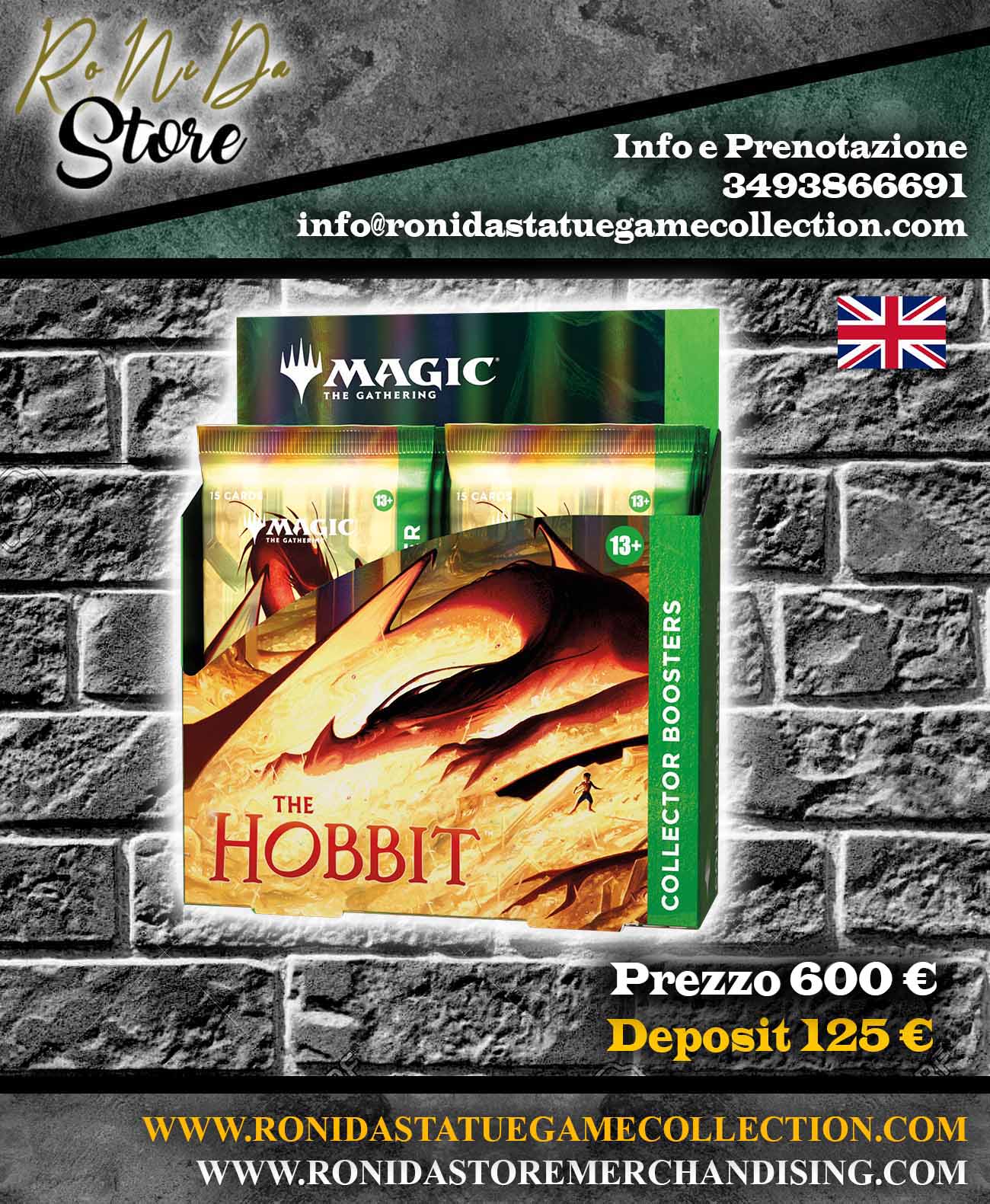 Magic The Gathering Lo Hobbit Collector Booster Box ENG 