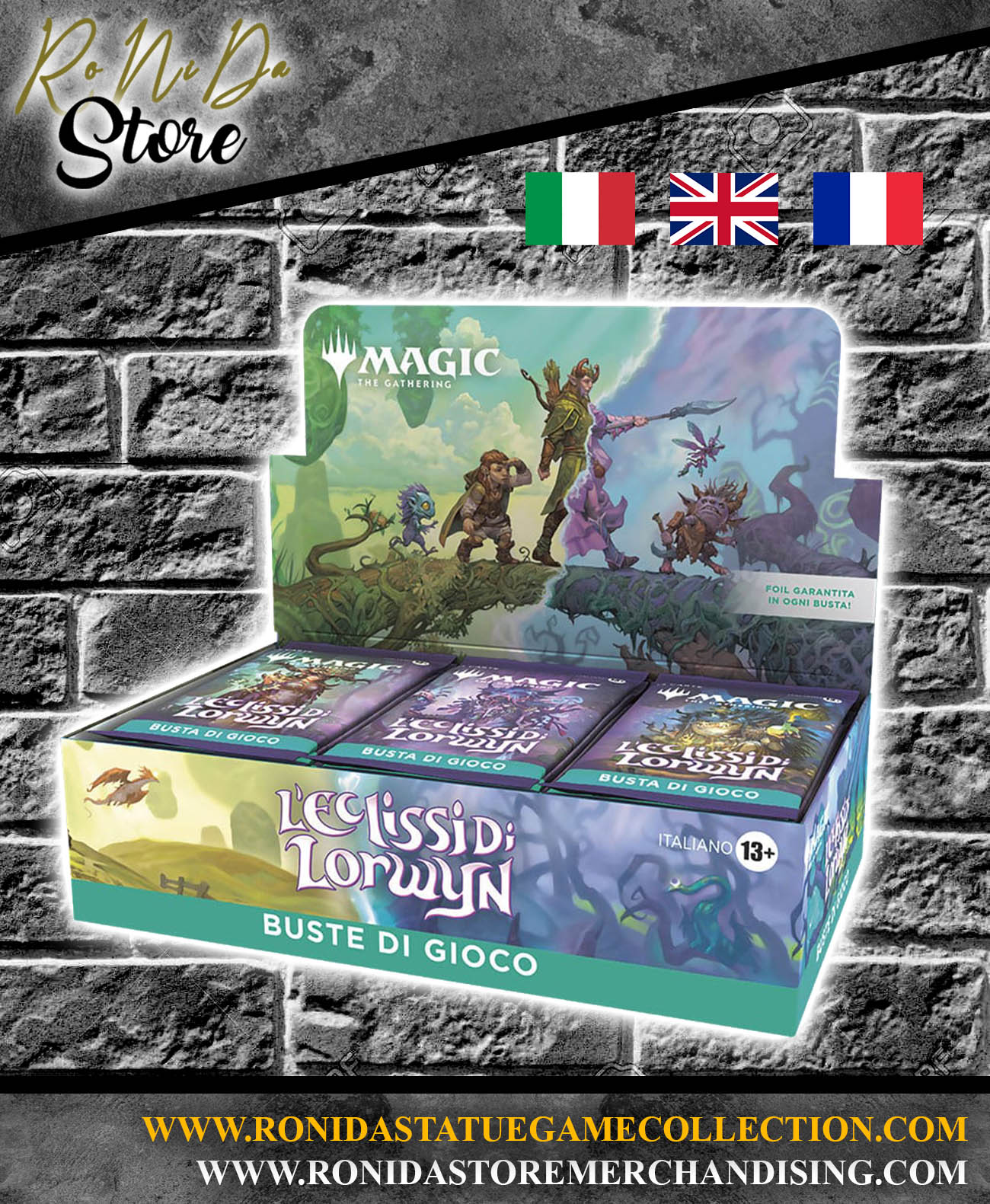 Magic the Gathering Lorwyn Eclipsed Play Booster Display ITA / ENG / FR