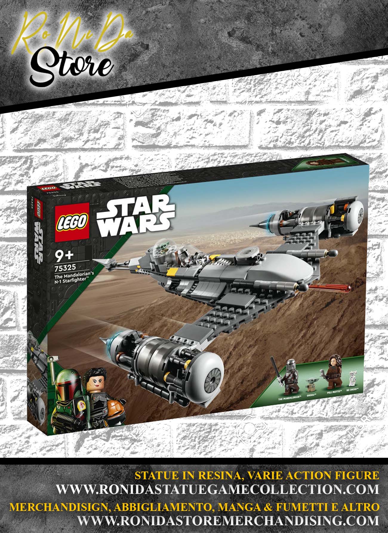 LEGO STAR WARS STARFIGHTER N-1 DEL MANDALORIANO