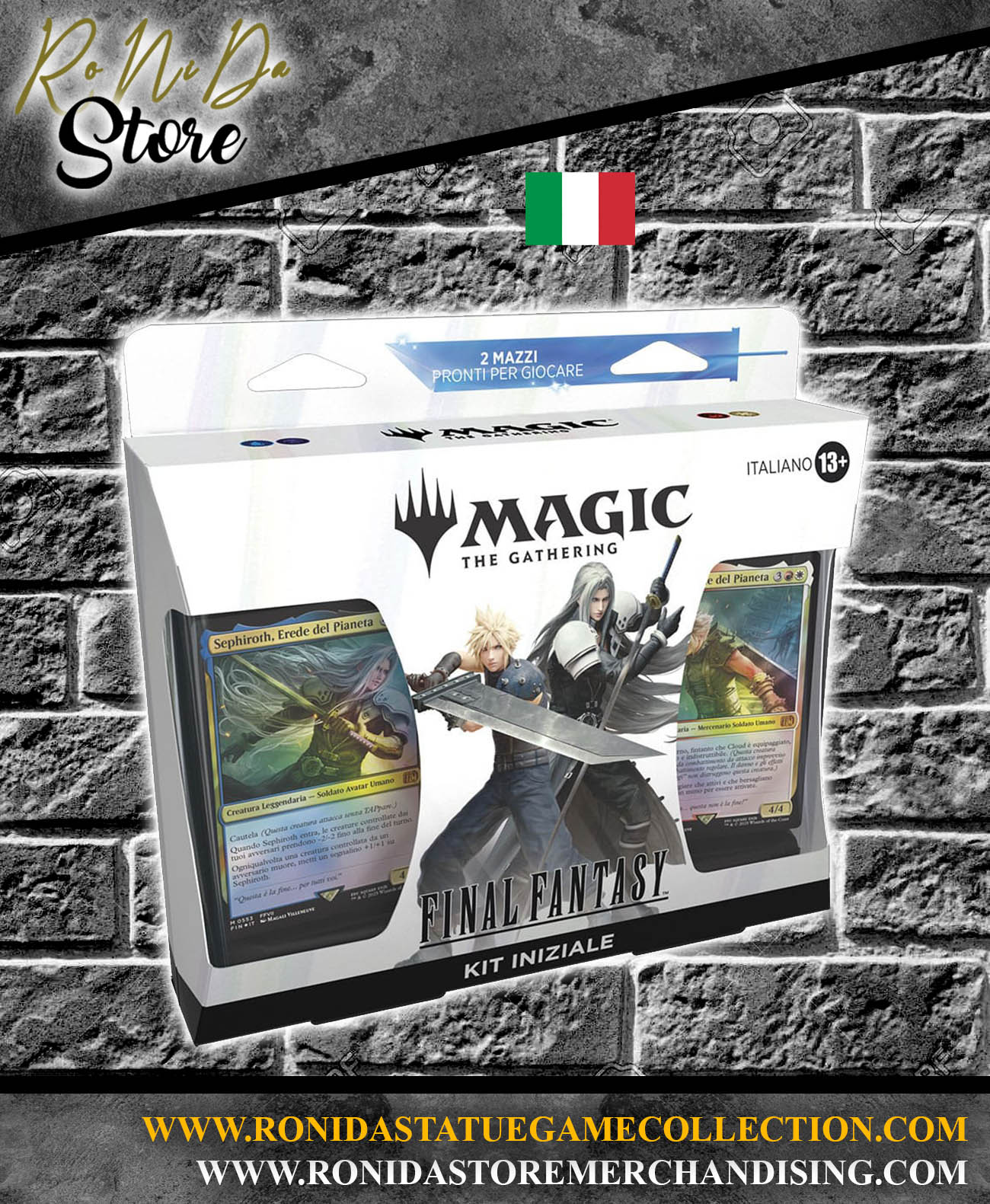 Magic the Gathering Final Fantasy Starter Kit 2024 Display  / ITA