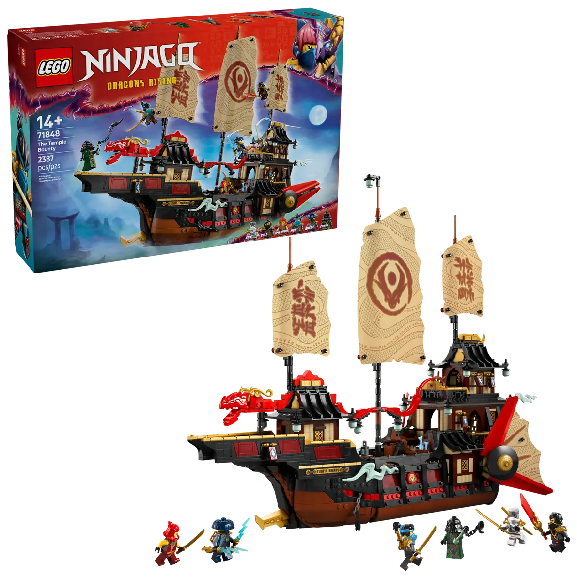 LEGO - NINJAGO - IL BOUNTY DEL TEMPIO