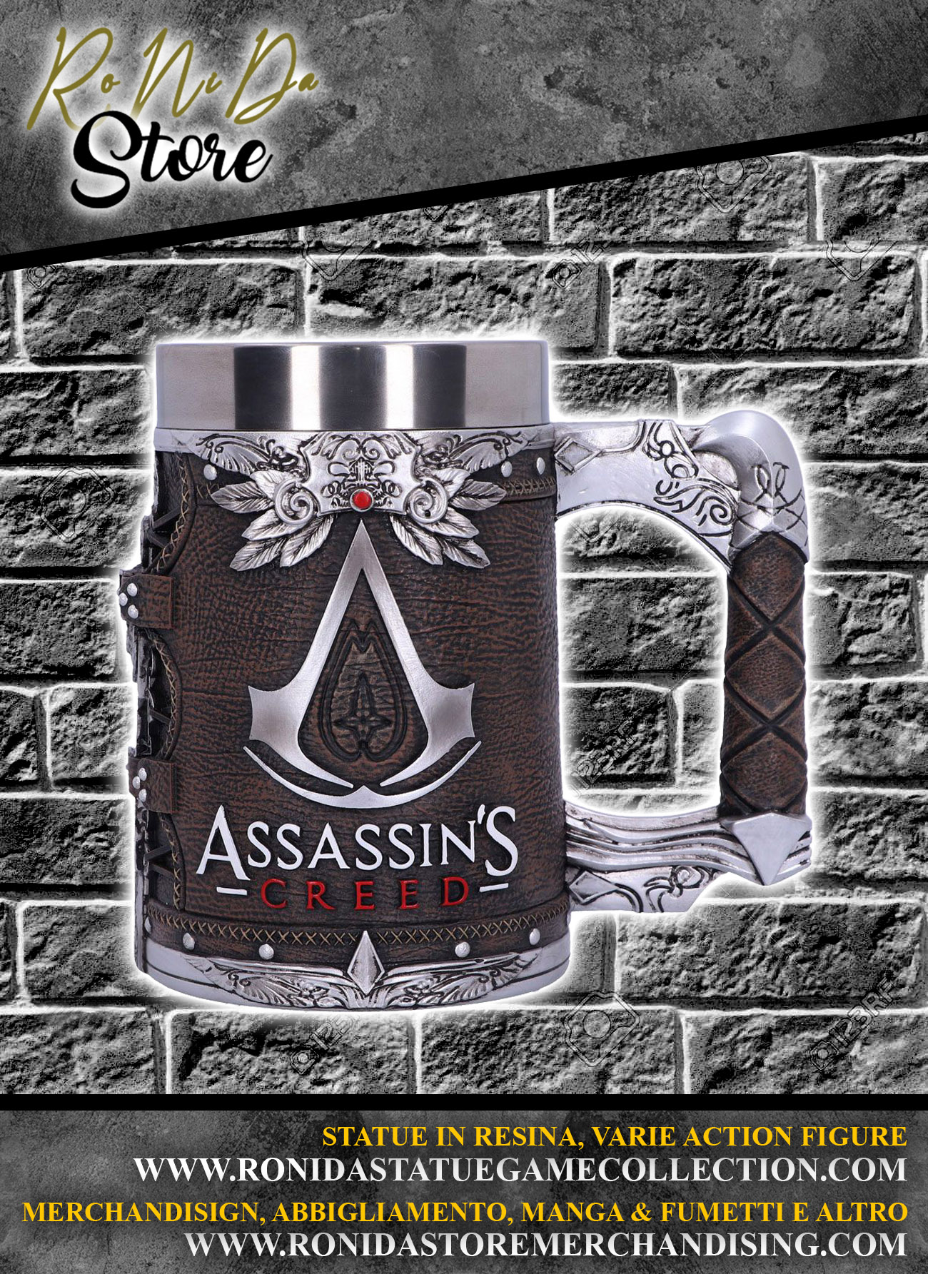 Assassin's Creed Tankard of the Brotherhood