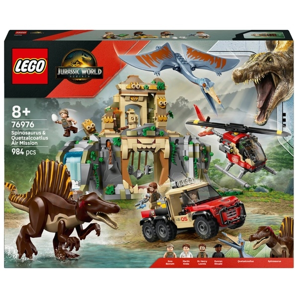 LEGO - JURASSIC WORLD - JURASSIC WORLD DINOSAUR AND LABORATORY VEHICLE