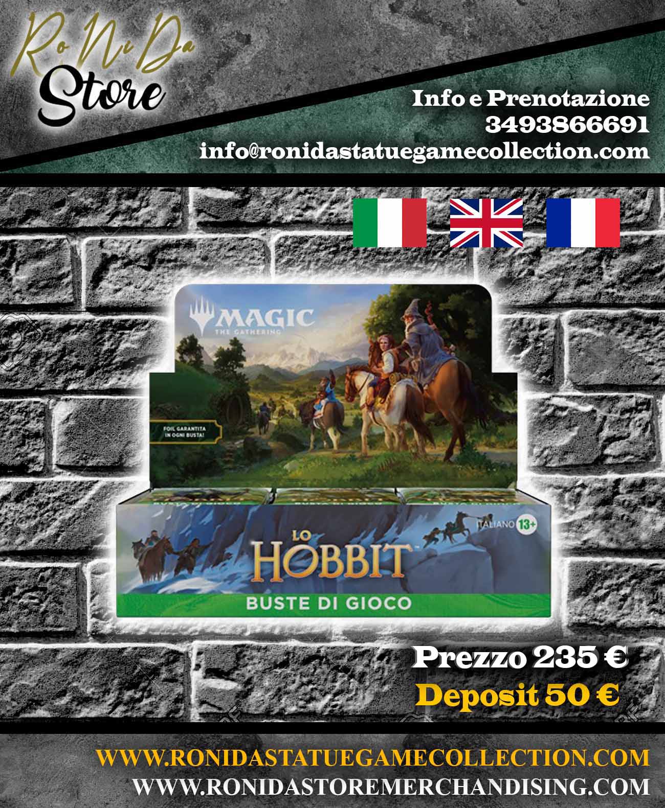 Magic the Gathering Lo Hobbit Set Booster Display (30)