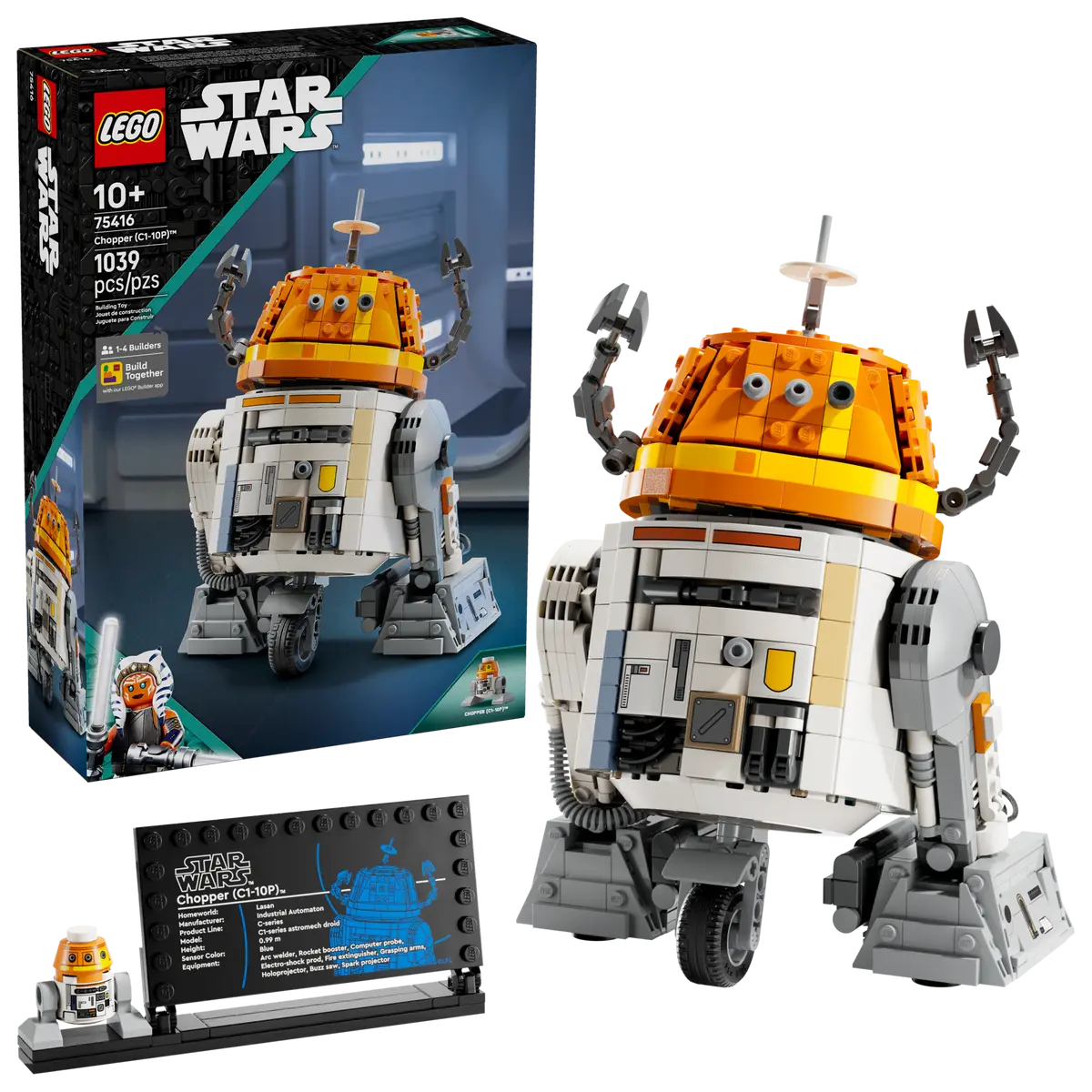 LEGO - STAR WARS - DROIDE CHOPPER C1-10P