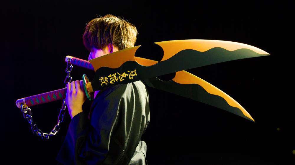 Demon Slayer Nichirin Tengen Sword Prop