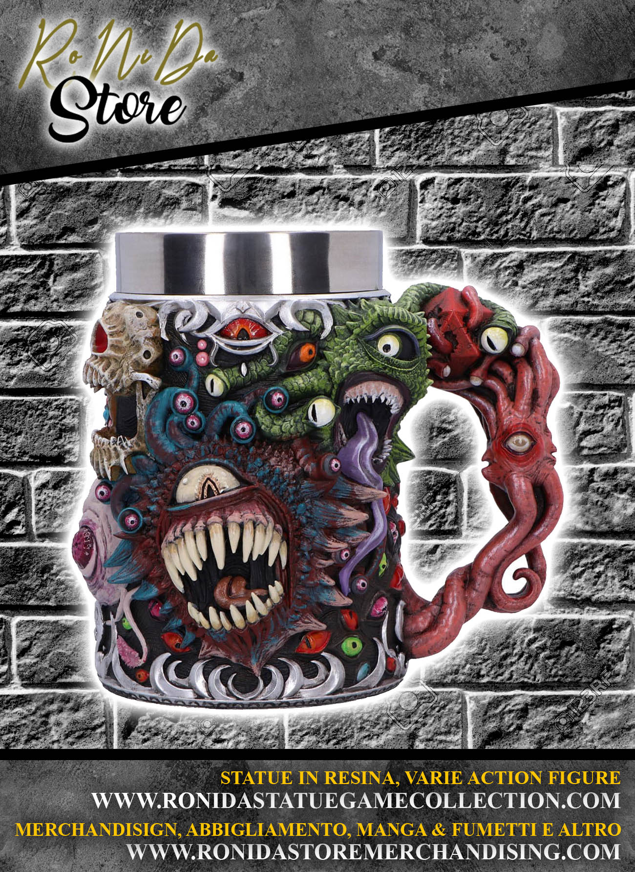 Dungeons & Dragons Tankard Beholder