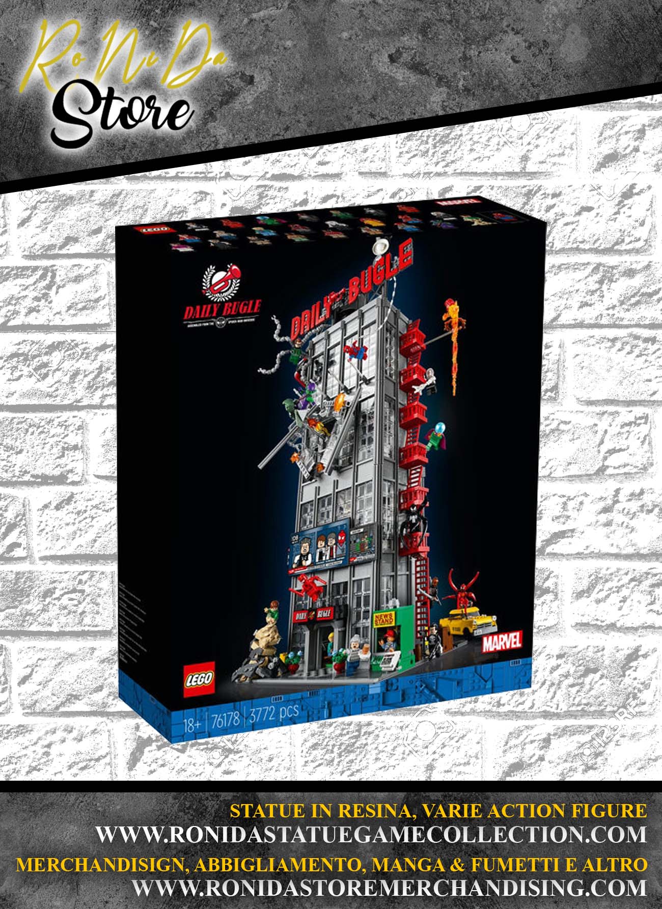 LEGO SUPER HEROES MARVEL DAILY BUGLE