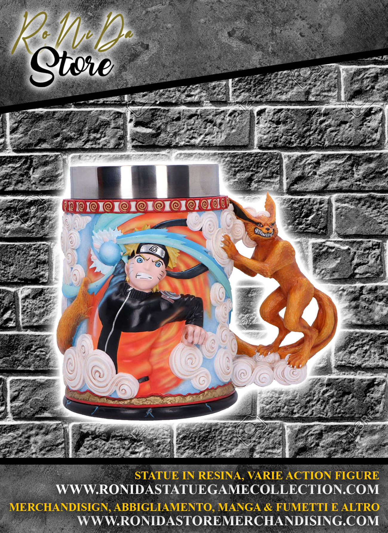 Naruto Shippuden Tankard Kakashi / Naruto / Minato