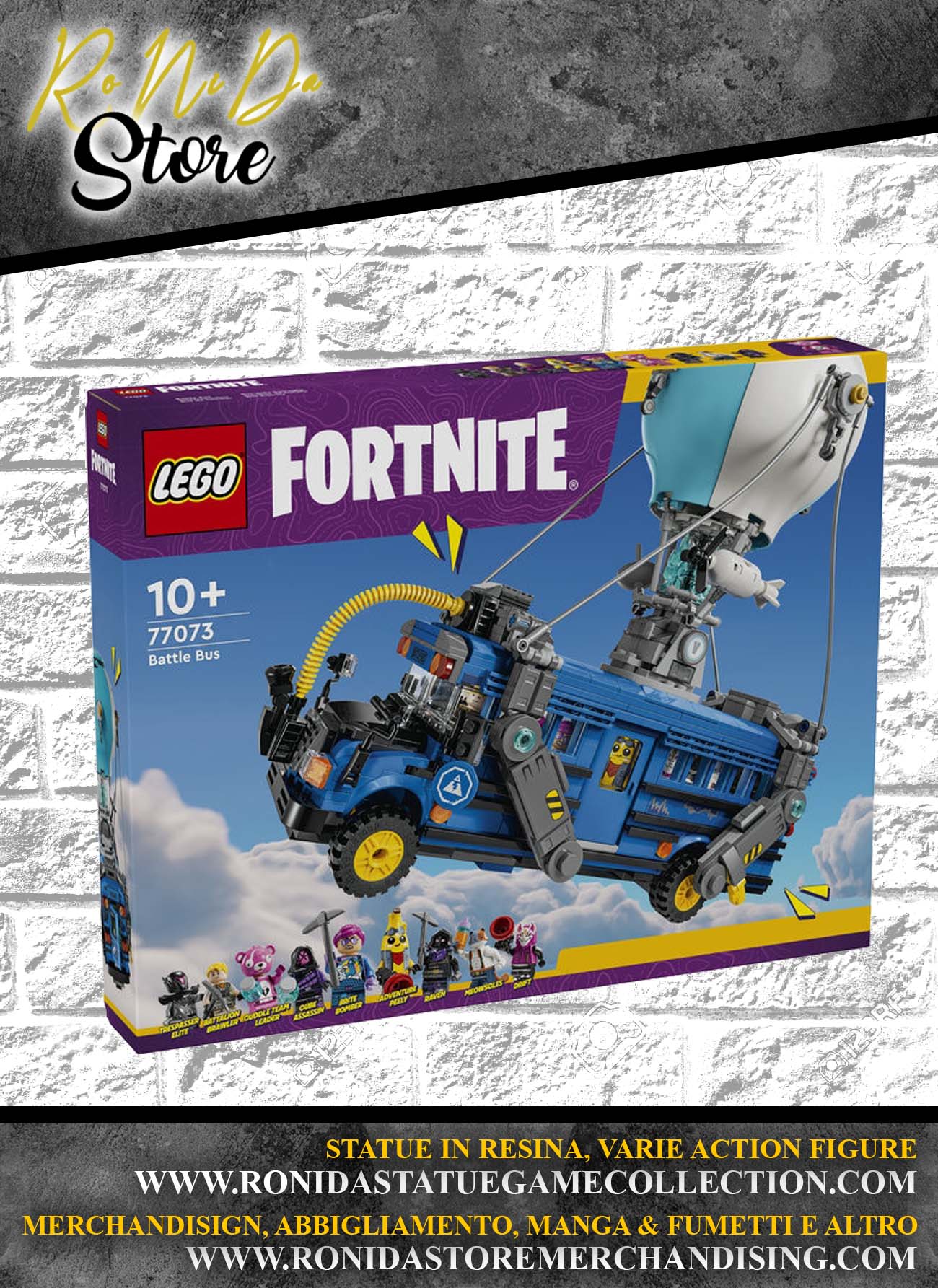 LEGO FORTNITE BUS DELLA BATTAGLIA