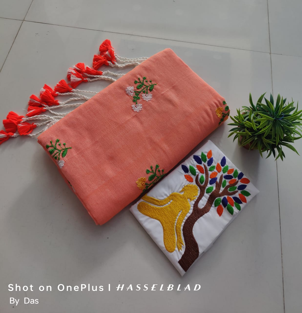 Embroidered Fabric Set