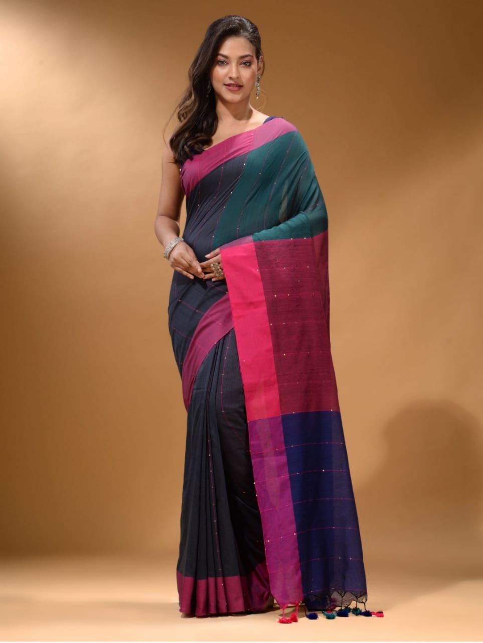 Elegant Multicolor Saree