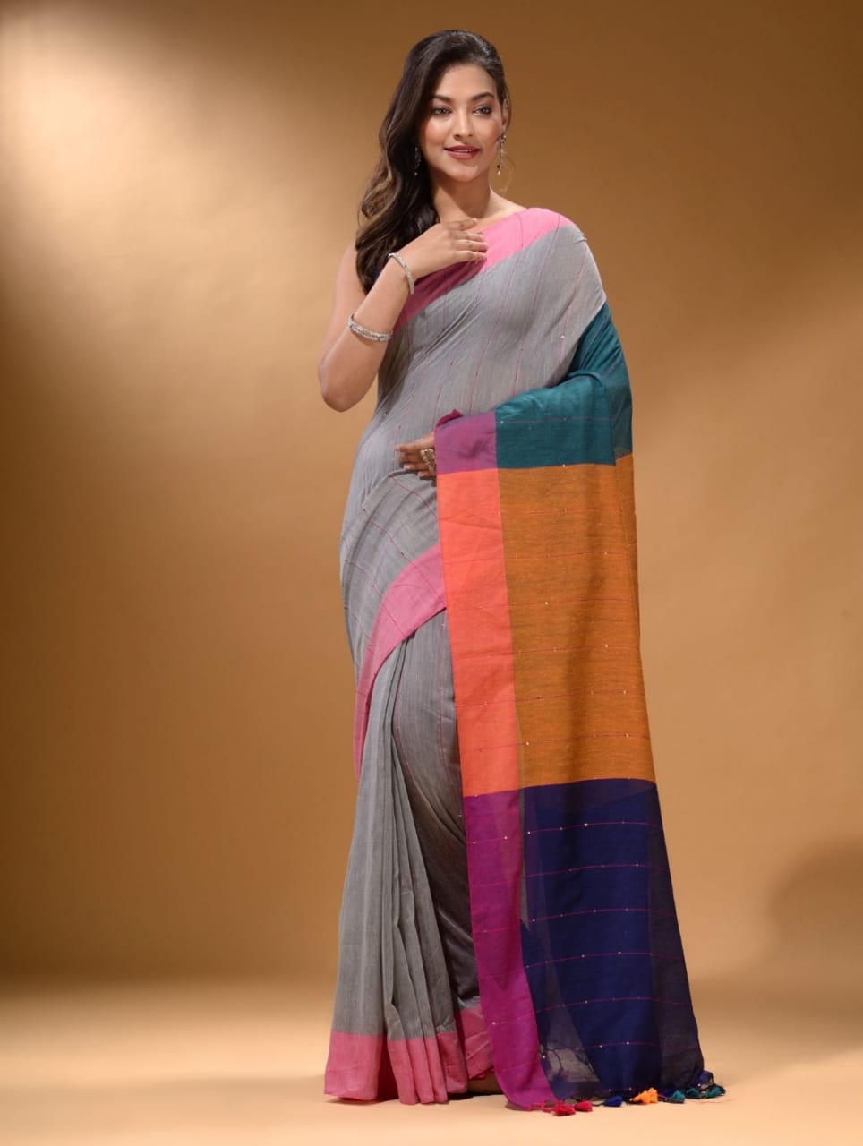 Elegant Multicolor Saree