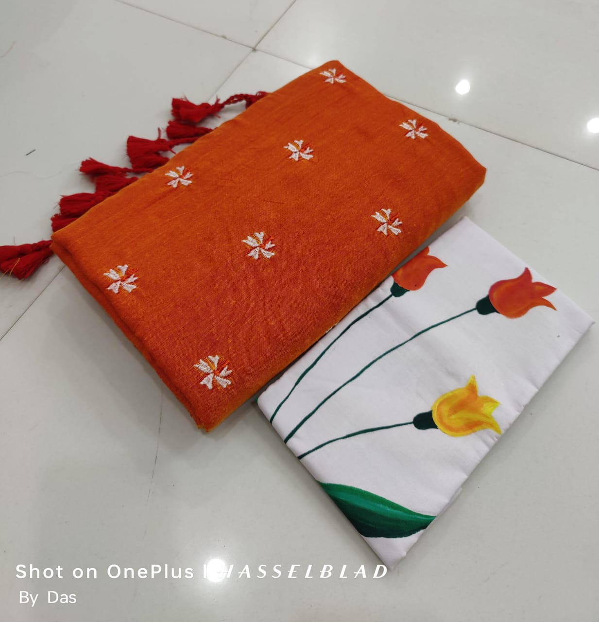 Embroidered Fabric Set
