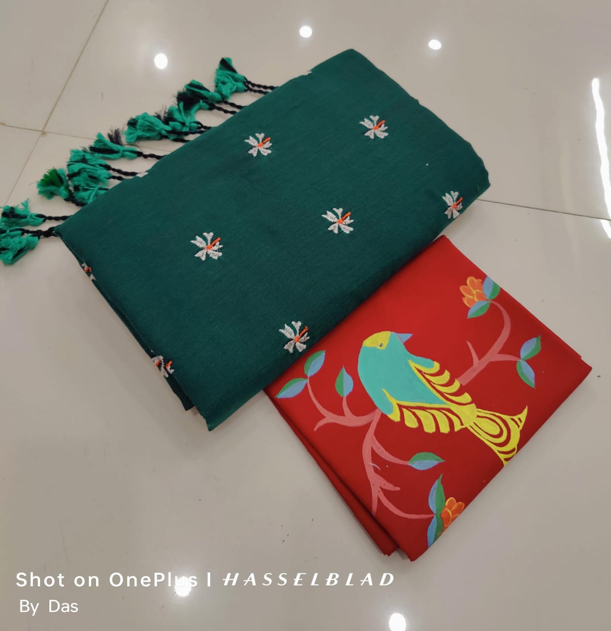 Embroidered Fabric Set