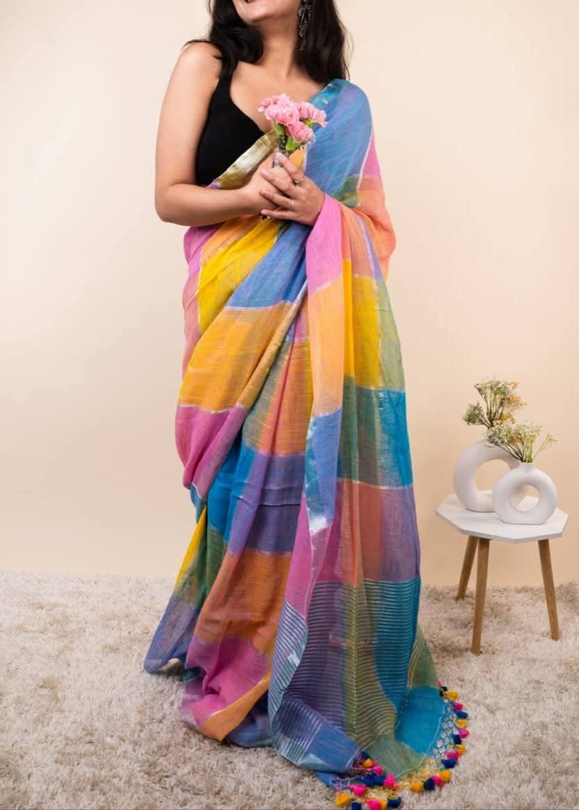 Colorful Women's Saree