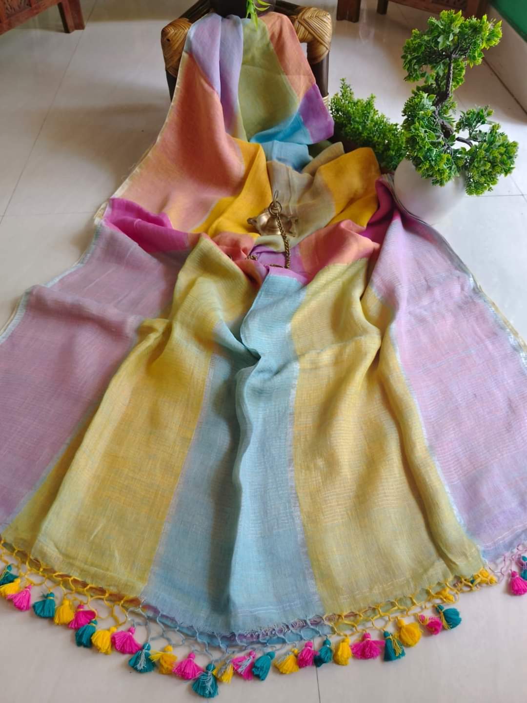 Handwoven Multicolor Shawl