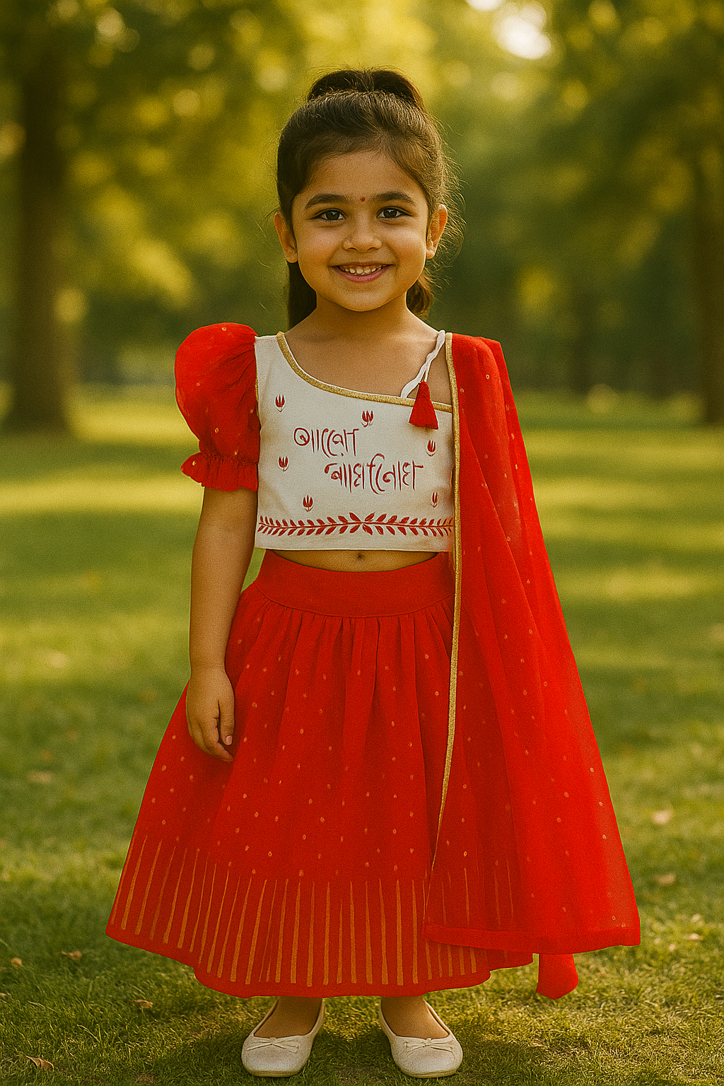 Children's Traditional Red Outfit