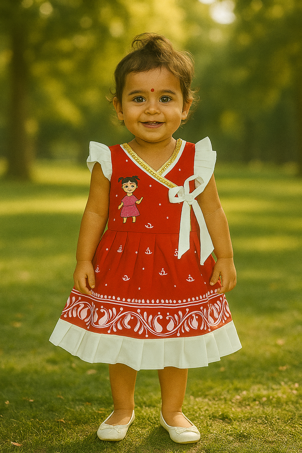 Red Toddler's Dress