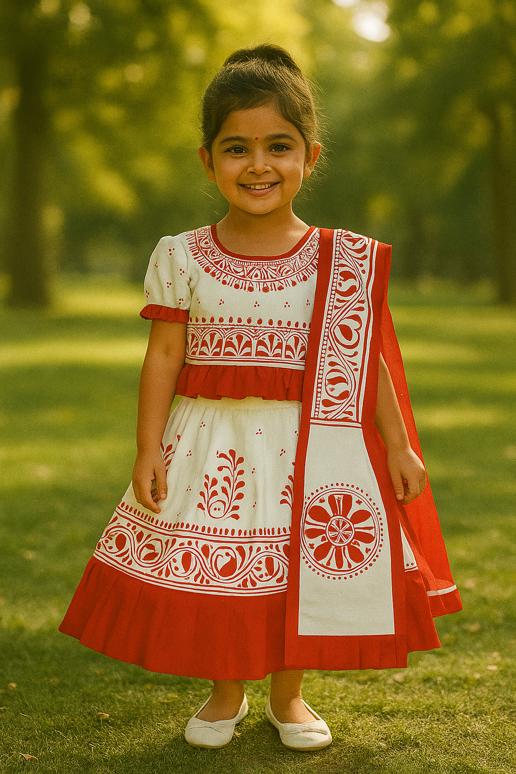 Traditional girls' dress