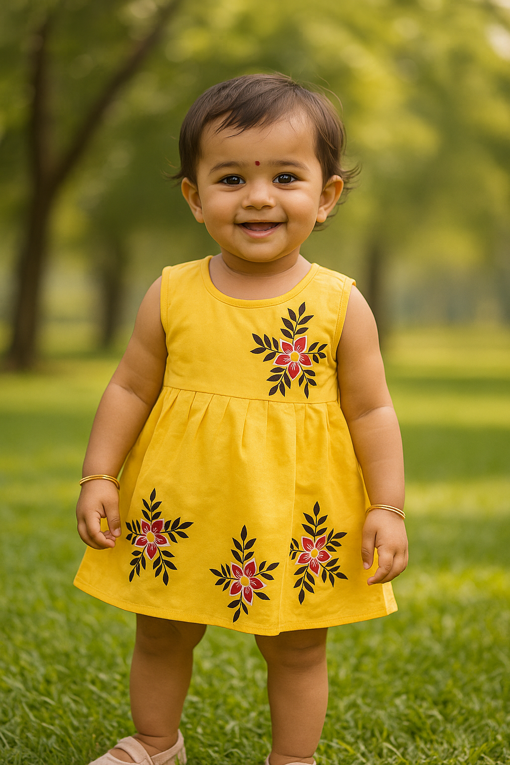 Yellow Baby Dress