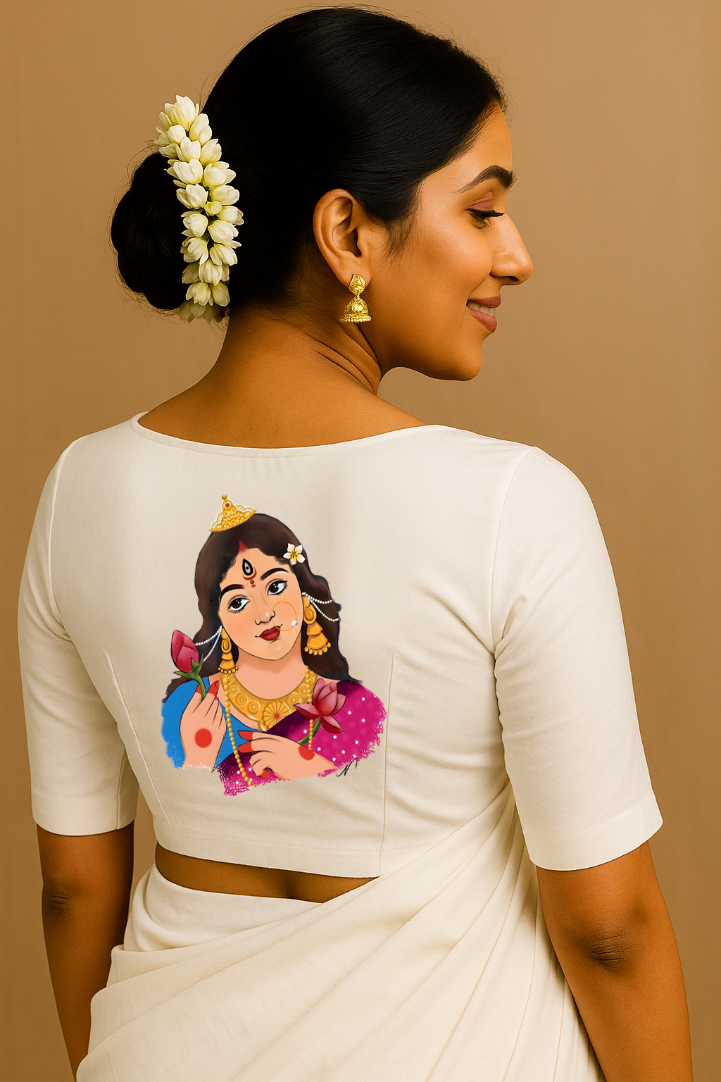 Hand-painted Blouse
