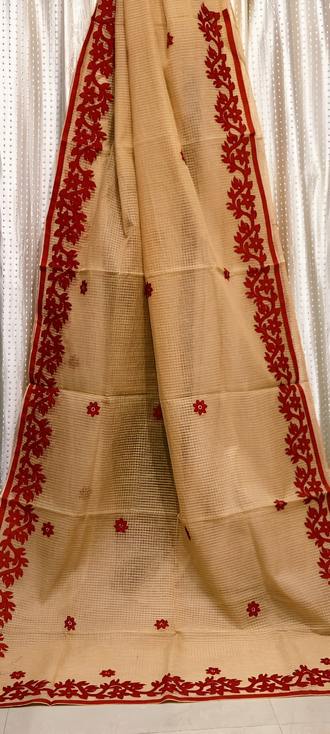 Yellow Silk Saree
