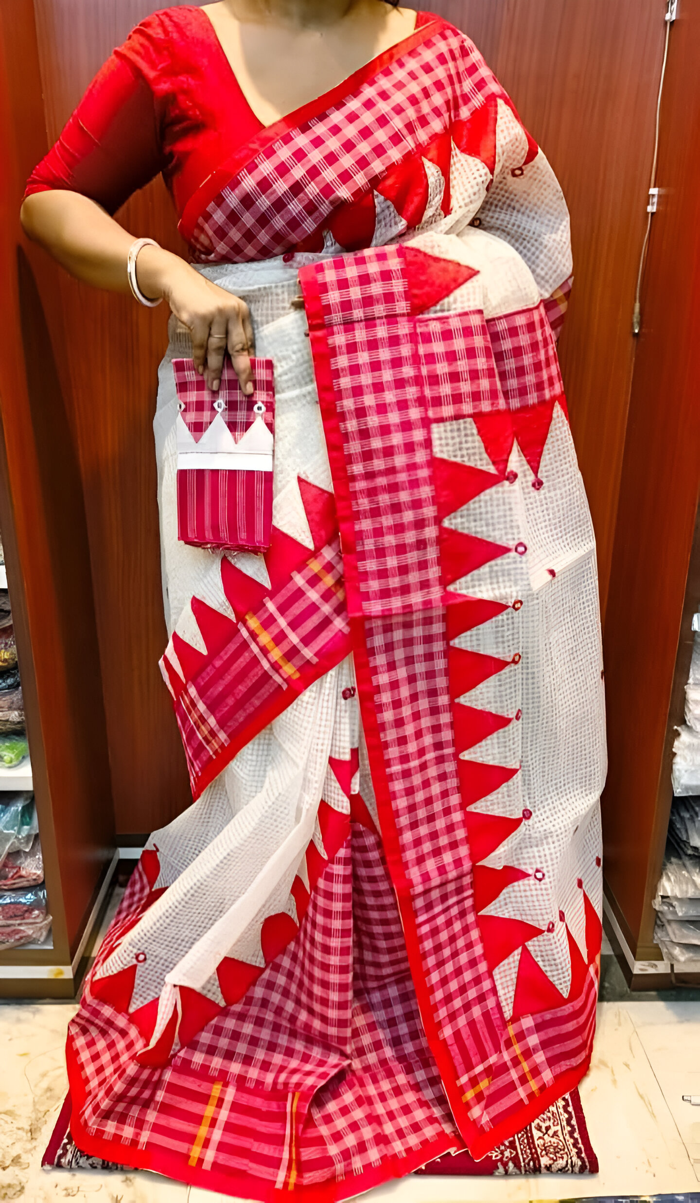 🌼Resham Kota aplick saree🌼 