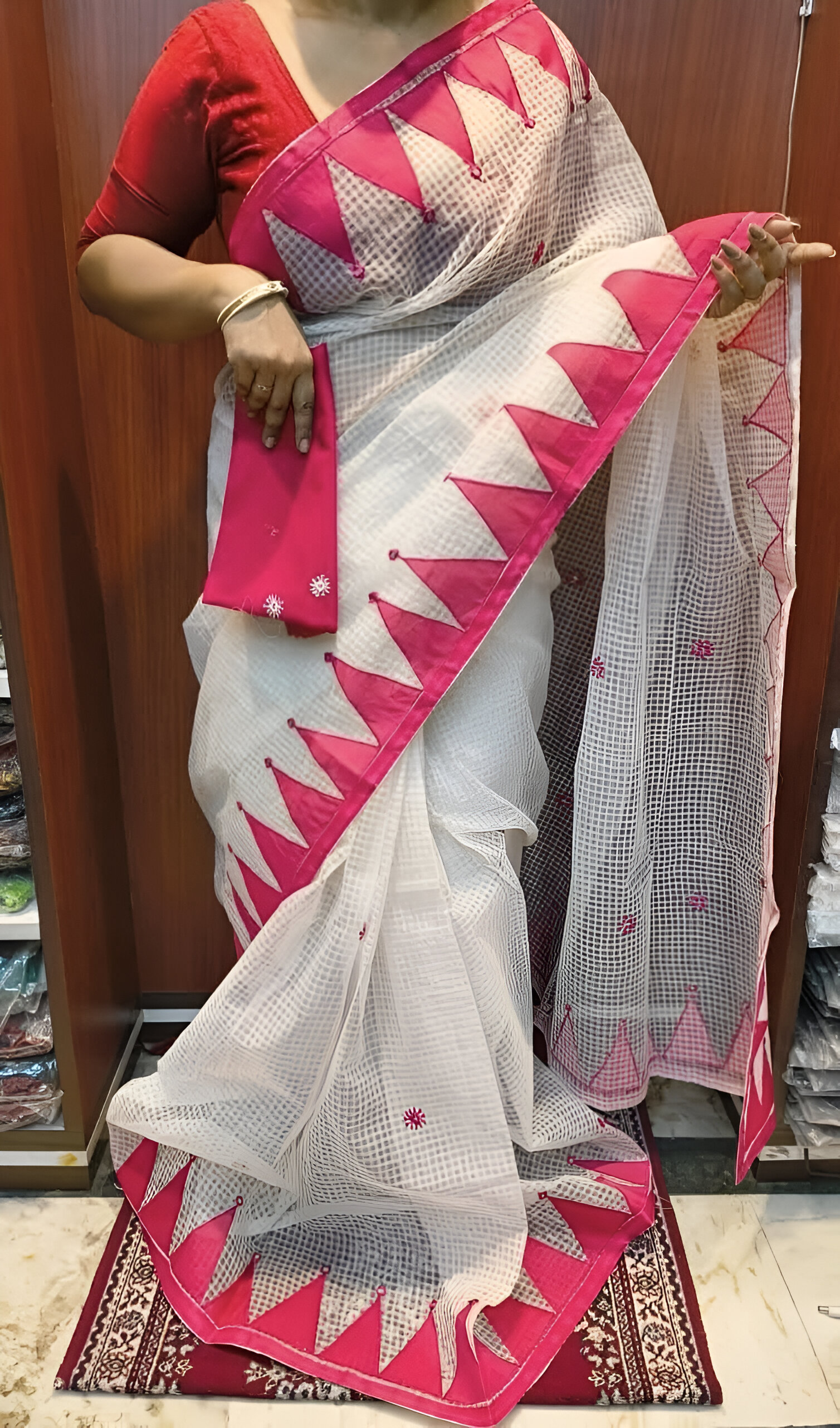 🌼Resham Kota aplick saree🌼 