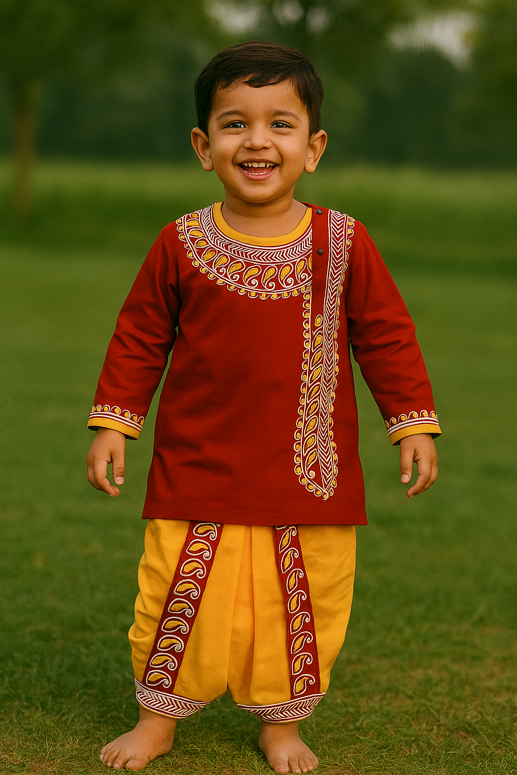 Traditional Boys' Kurta Set