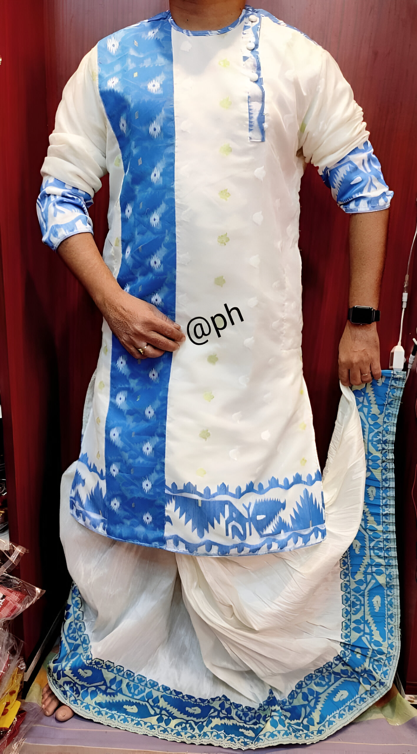 🌼Jamdani Panjabi (only panjabi)🌼