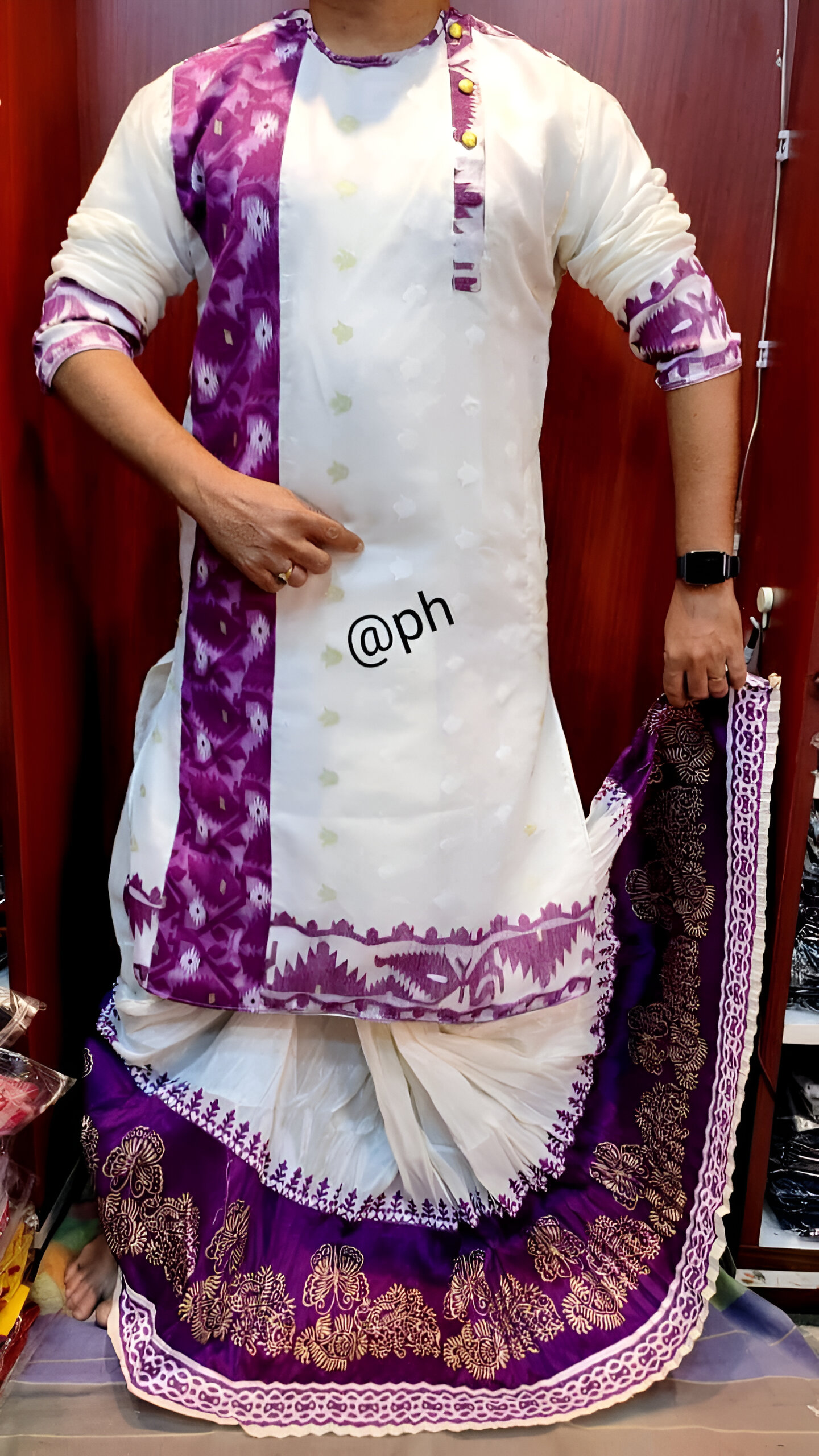 🌼Jamdani Panjabi (only panjabi)🌼