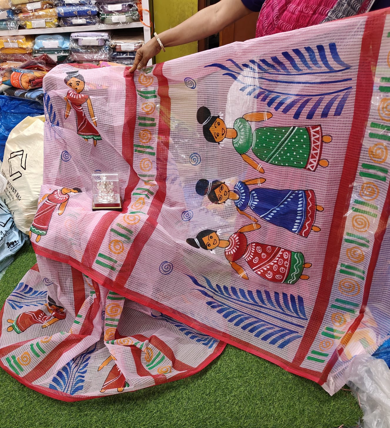 Kota Hand-painted Saree