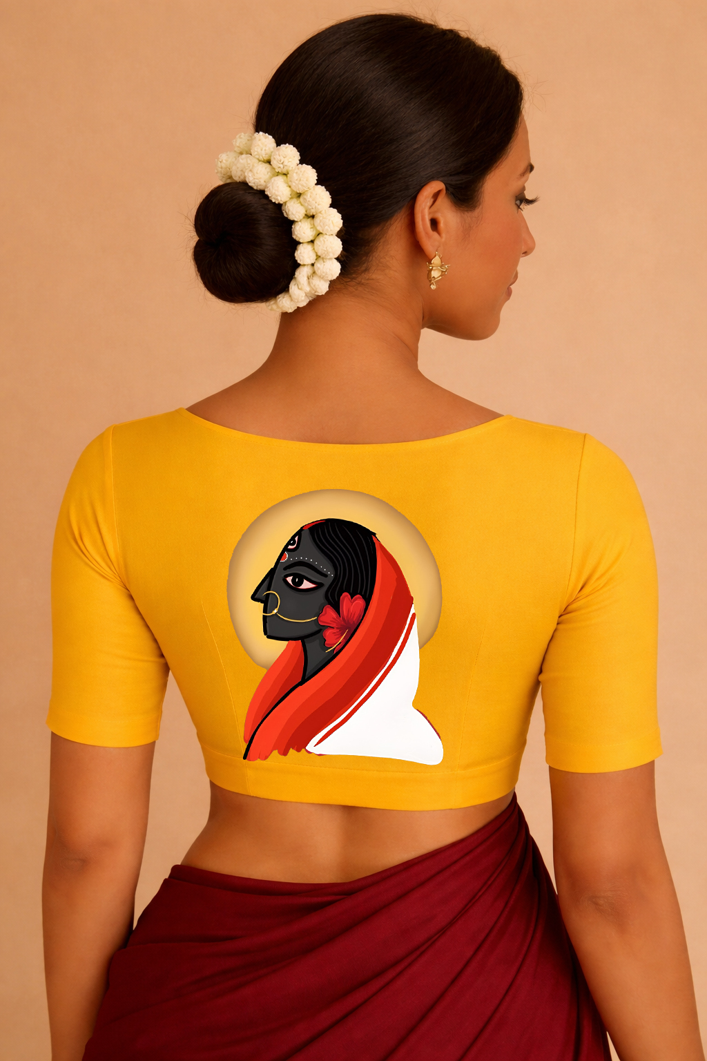 Artisan Hand-Painted Blouse