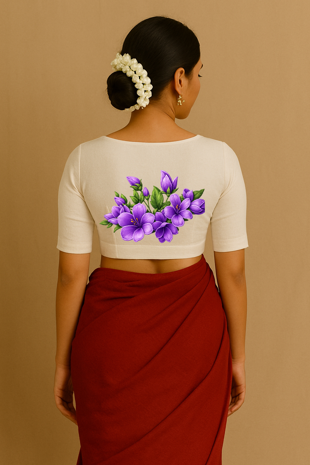 Floral Embroidered Blouse