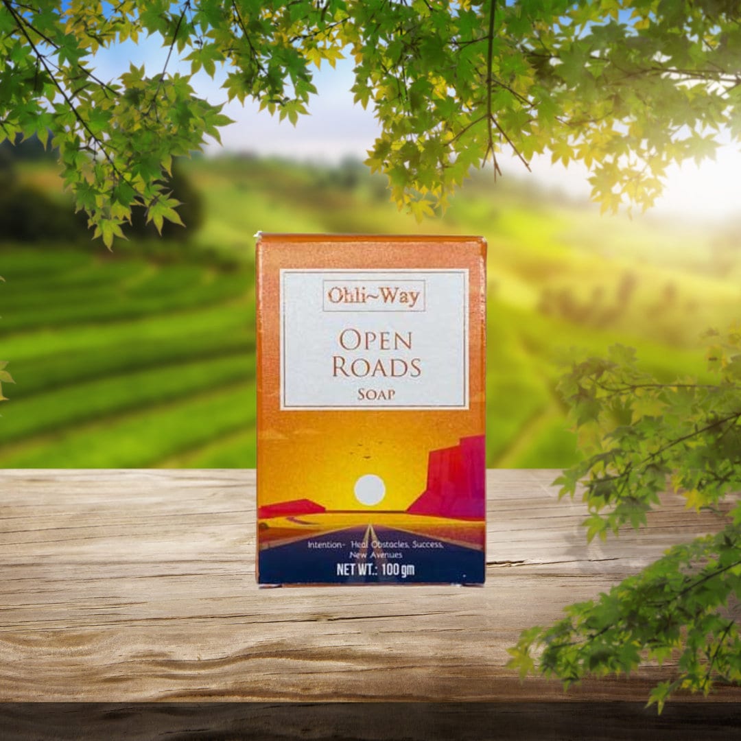 Open Roads Ritual Soap: Handmade Cleansing Bar with Prayer