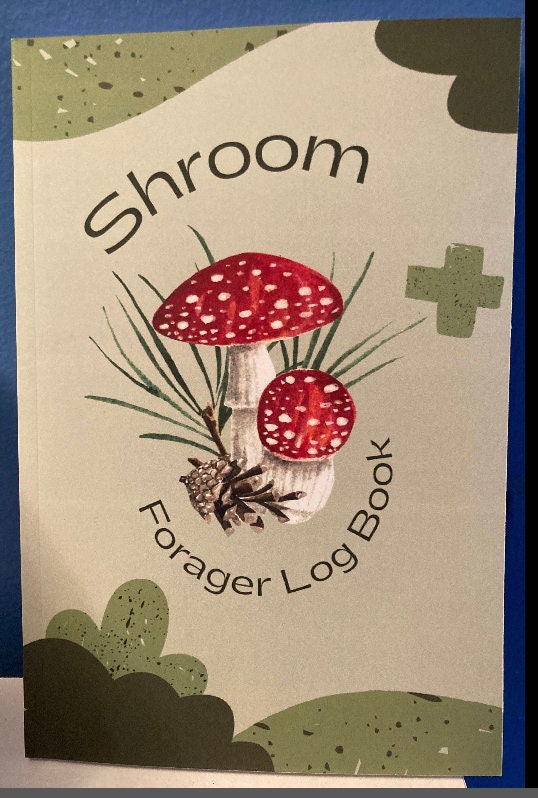 Shroom forager log book, Mushroom foraging journal, Mushroom Log book, Mushroom hunting diary, Mushroom hunter journal, Mushroom hunting