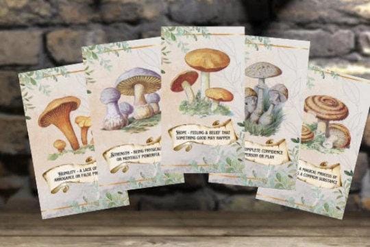 ShroomCore Oracle Cards: 54-Card Mushroom Deck