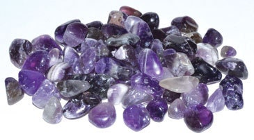 Amethyst Tumbled Chips: Loose Gemstone Crystals for Crafts & Healing