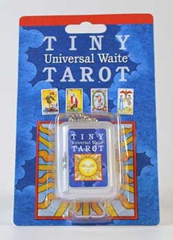 Tiny Universal Waite Tarot Deck Keychain: Miniature Tarot Cards