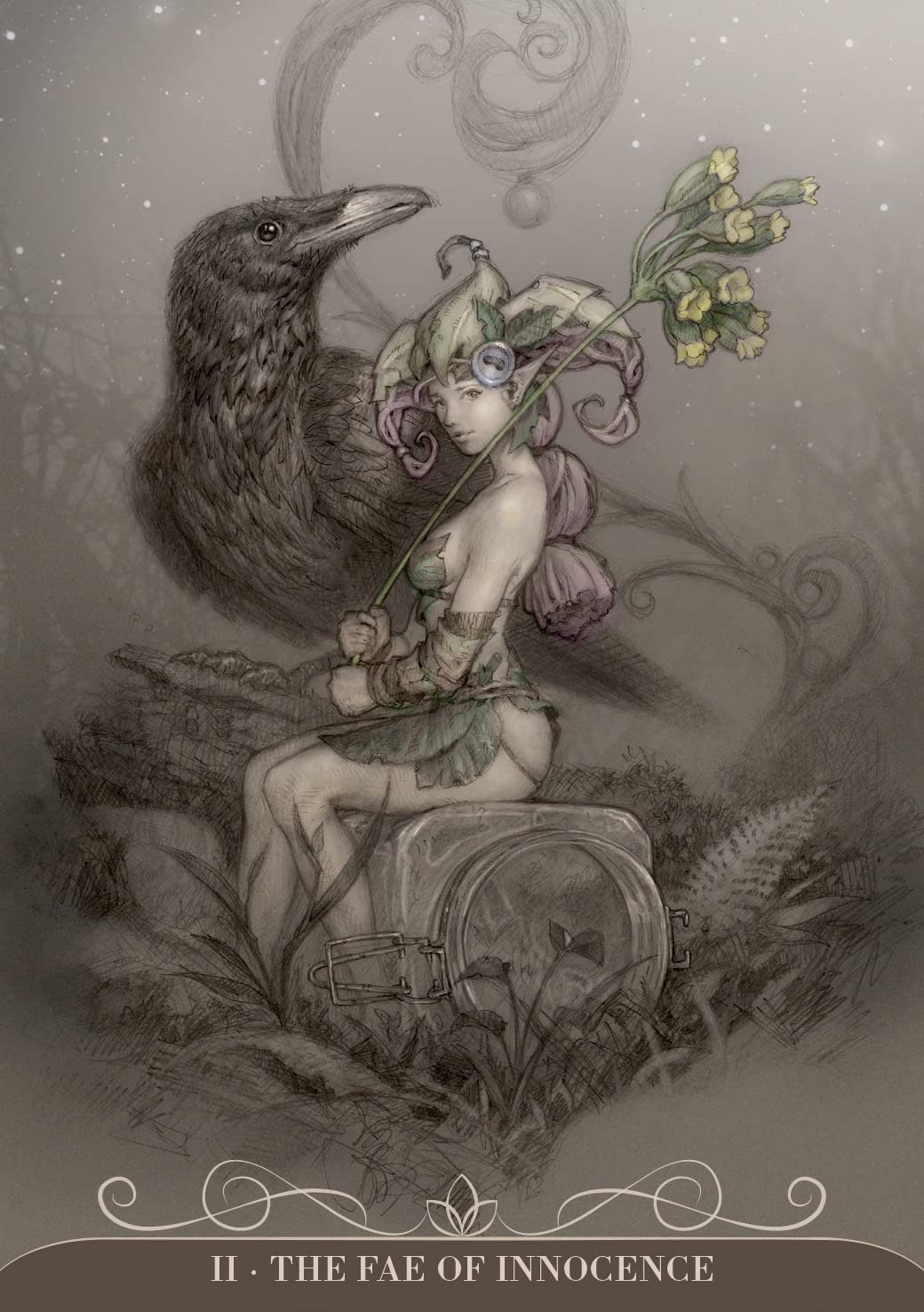 Night Fairies Oracle Deck by Paolo Barbieri