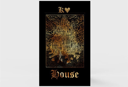 Lenormand Gothic Oracle Deck: Golden Edition Divination Cards