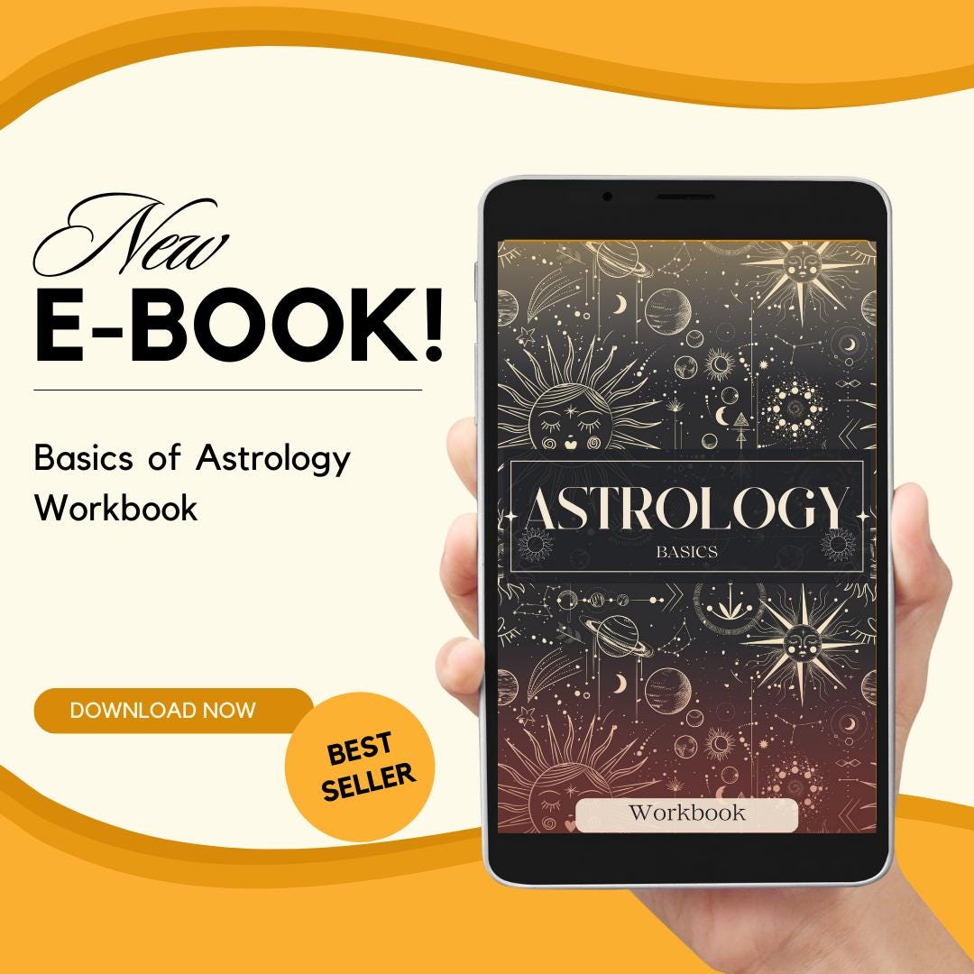 Astrology Workbook: Beginner's Guide to Birth Charts 