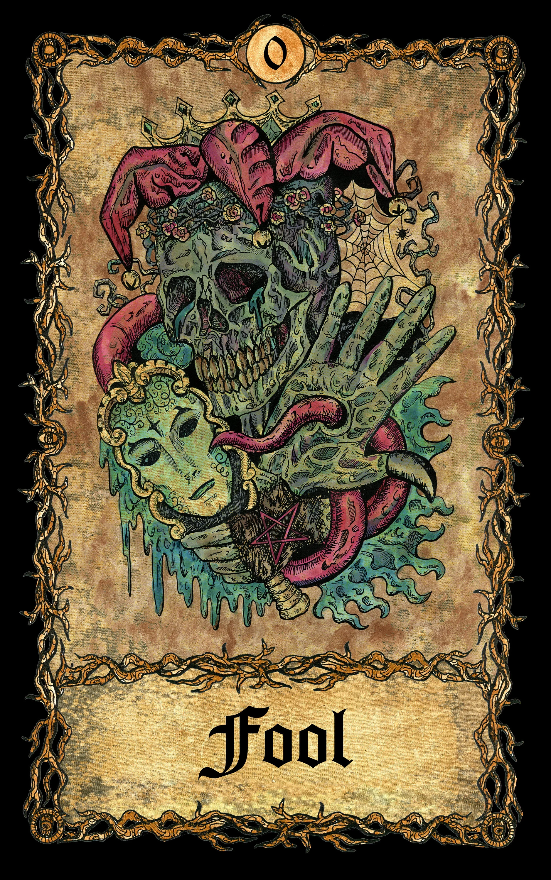 Bones Eternal Tarot Deck: Gothic Indie Tarot