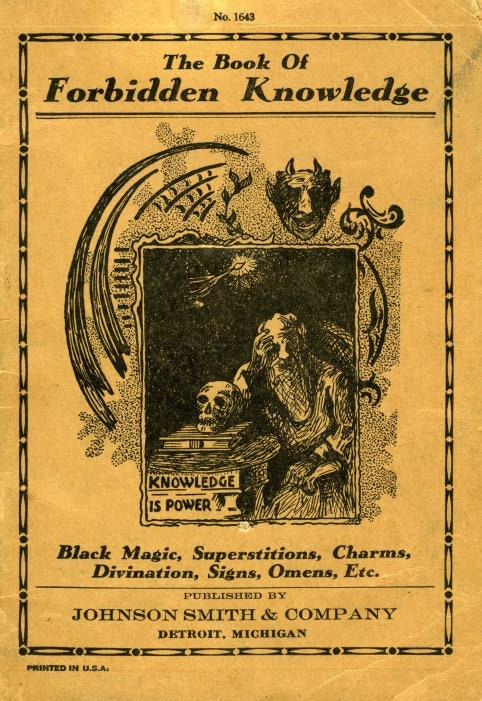 Vintage Black Magic eBook: Forbidden Knowledge, Superstitions (PDF Download)